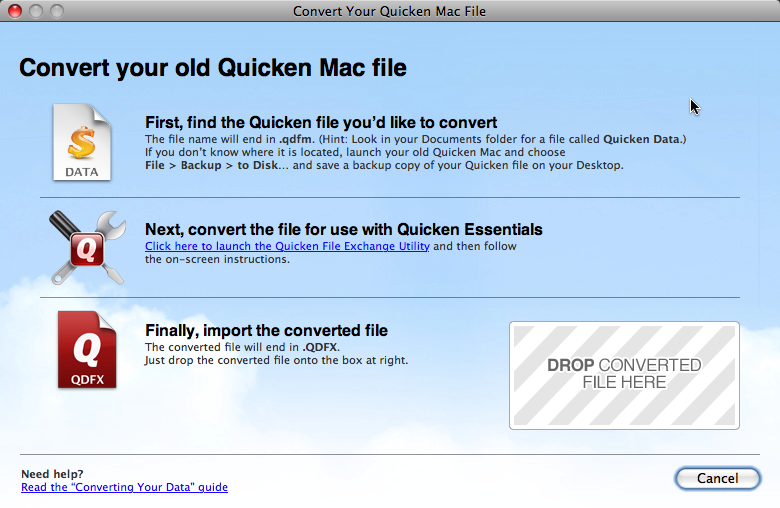 quicken for mac qif file export